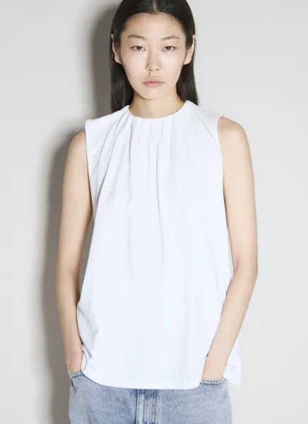 Gathered Neckline Top