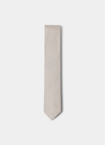 Silk Tiny Flower Tie