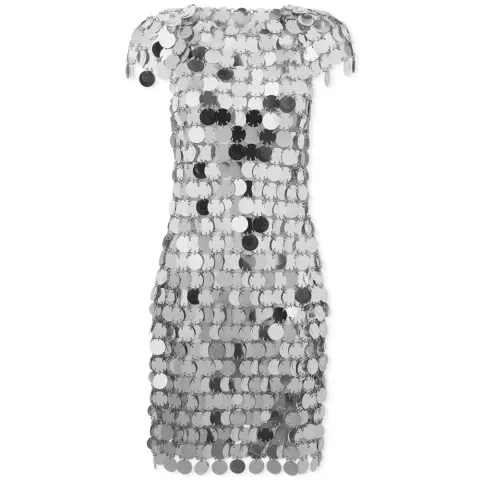 Metal & Sequin Party Dress