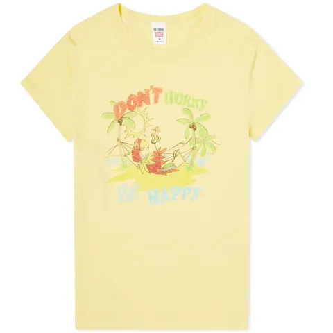 70's Loose Be Happy T-Shirt