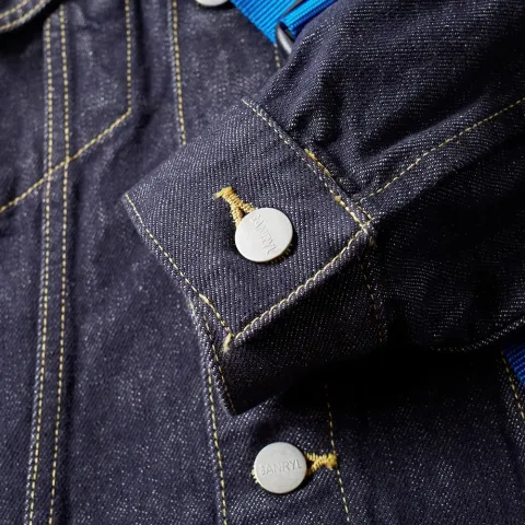 Red Selvedge Denim Jacket