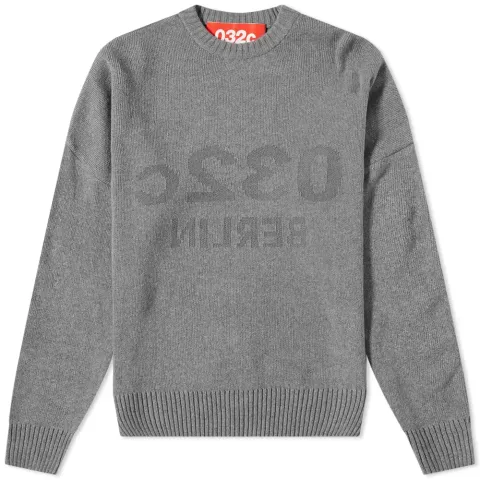 Selfie Reflective Knitted Sweat