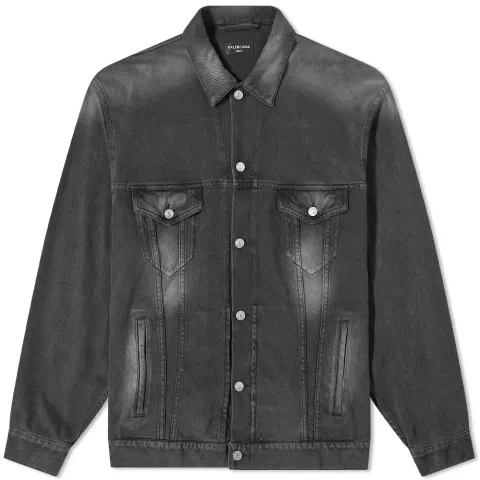 Denim Jersey Jacket
