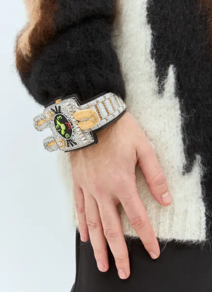 Crazy Bunny Beaded Bracelet