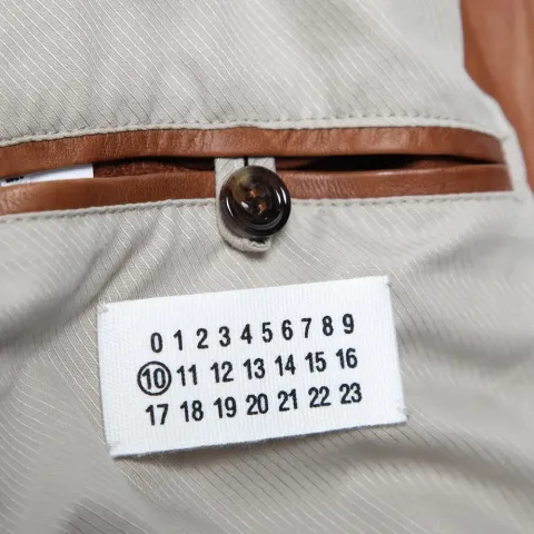 Maison Martin Margiela 10 Lambskin Leather Jacket