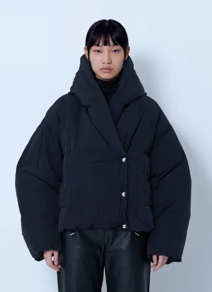 Sportmax Padded Jacket with Oversized Collar