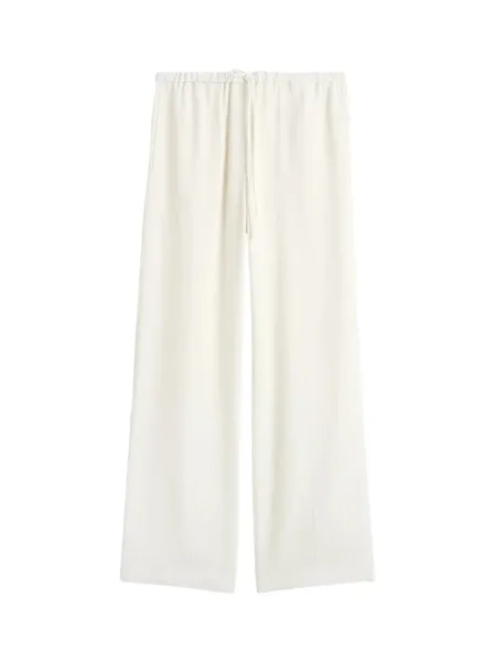 Woven Stripe Trousers Meringue