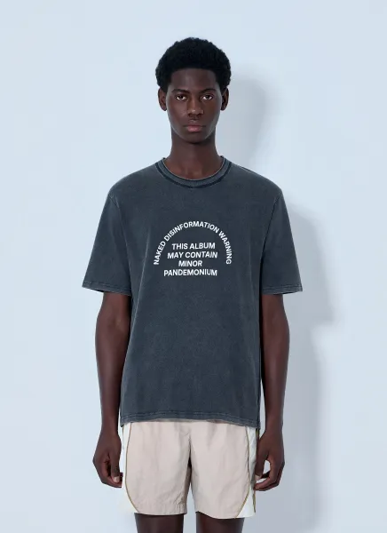 Graphic Print Cotton T-Shirt