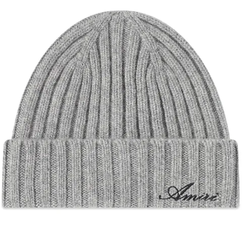 Cashmere Script Beanie