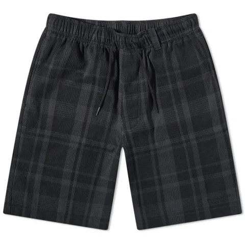 Waffle Check Shorts
