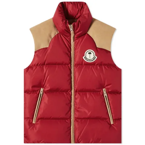 8 Moncler Palm Angels Kamakou Down Vest