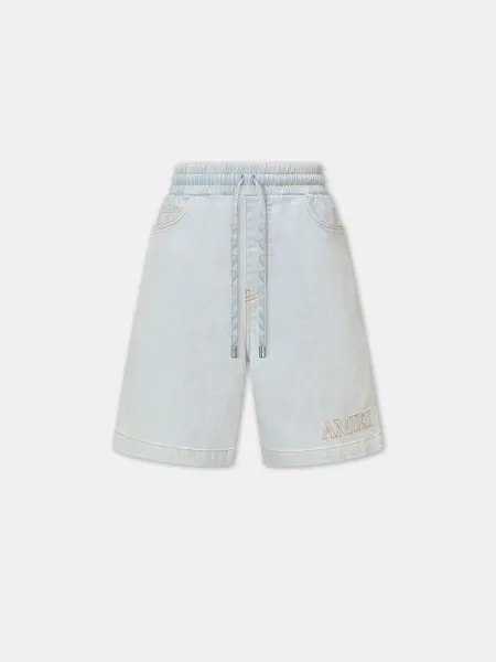 3D 5 POCKET SHORT - Light Indigo