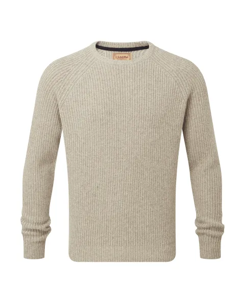Schöffel Country Balmaha Crew Neck Jumper - Oatmeal