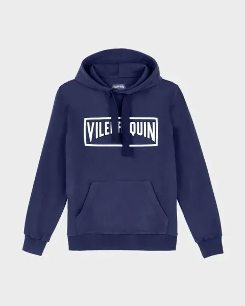 Vilebrequin Men Cotton Hoodie Sweatshirt Solid