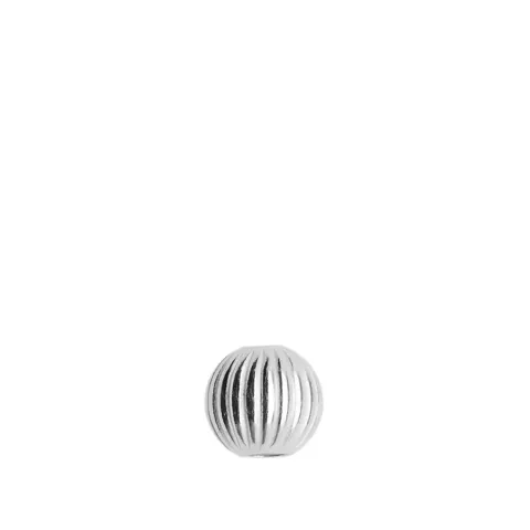 Silver Spacer Bead Stripe SV