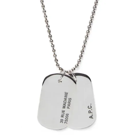 A.P.C. Army Necklace