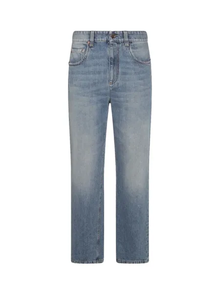 Women denim trousers Blue
