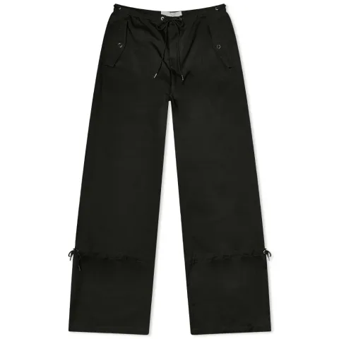 Eyelet Tie Parachute Pant