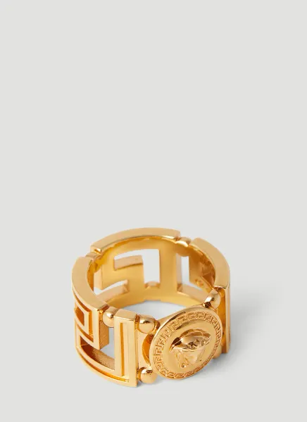 Medusa Greca Ring