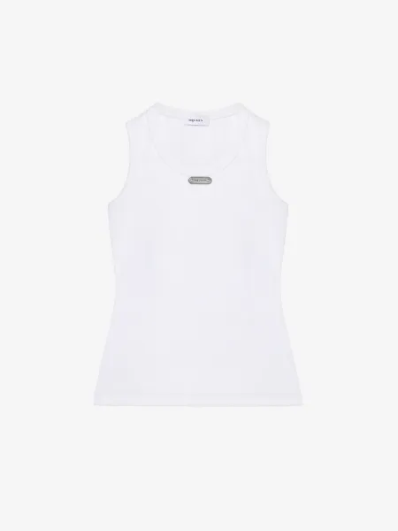 McQueen Placket Tank Top