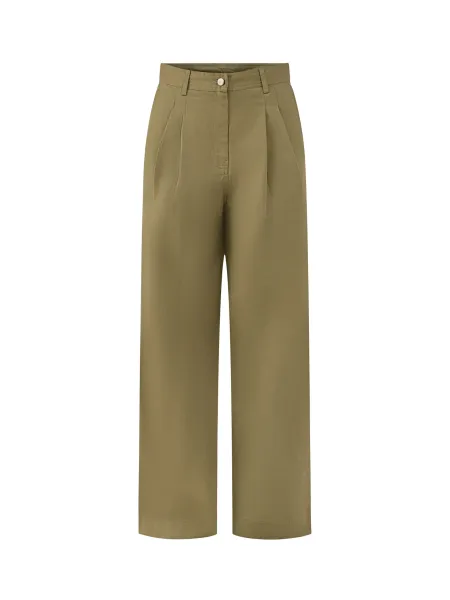Cotton Julie Barrel Trousers