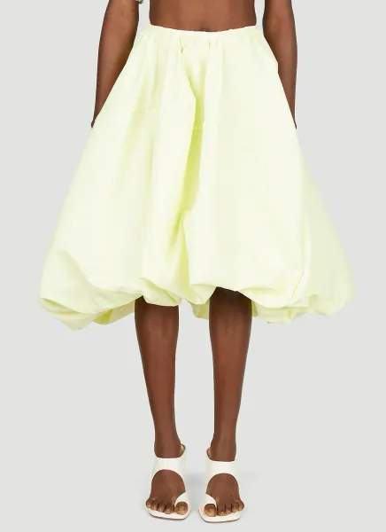 Balloon Midi Skirt
