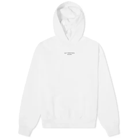 Drôle de Monsieur Centre Logo Slogan Hoody