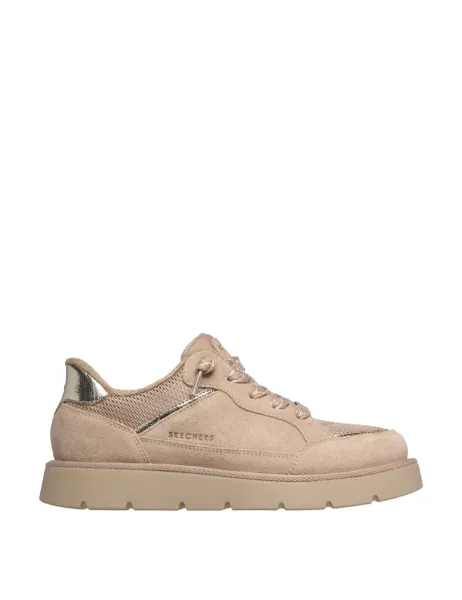 Skechers Slip-ins Keepsakes Cozy Street Hiker EZ Trainers Beige