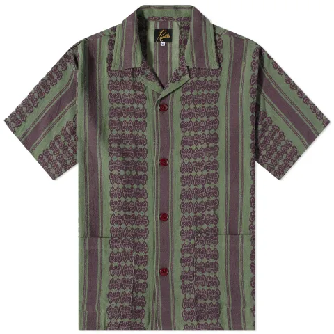 Papillion Stripe Jacquard Vacation Shirt