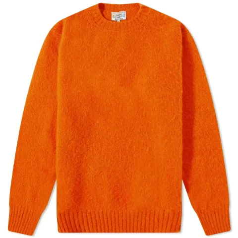 Shetland Woollen Co. Shaggy Crew Knit