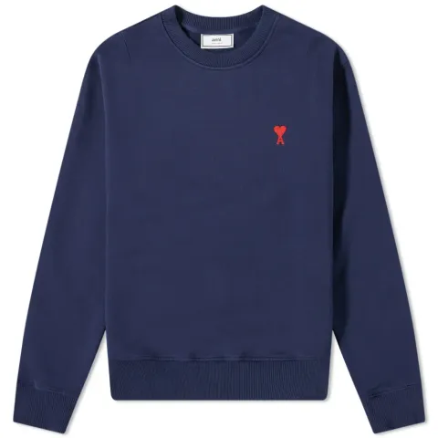 AMI Small A Heart Crew Sweat