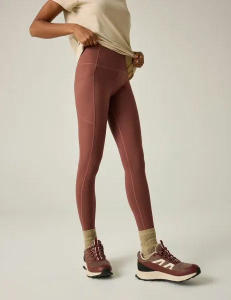 Regatta Outdoor Comfort Contour Walking Leggings Red