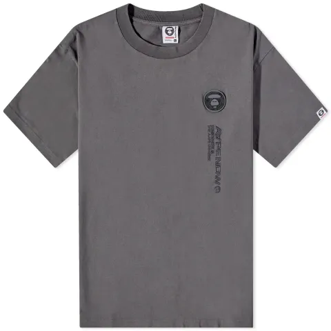 AAPE Now Washed Silicone Badge T-Shirt