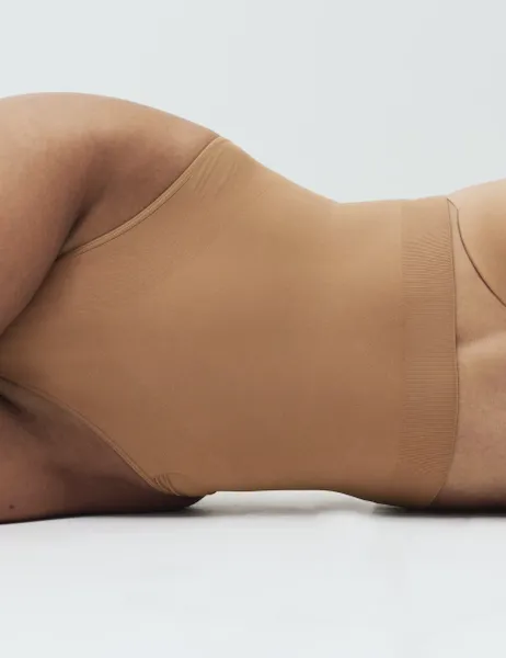 Body by M&S Body Sculpt Seamless High Waist Thong Sunstone
