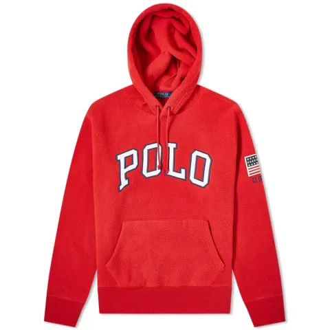 Polo Fleece Popover Hoody