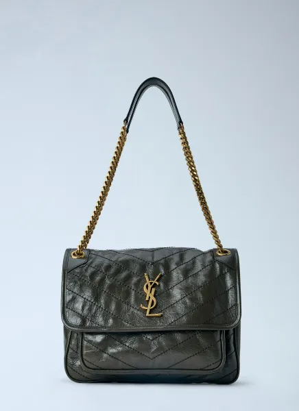 Saint Laurent Medium Niki Chain Shoulder Bag