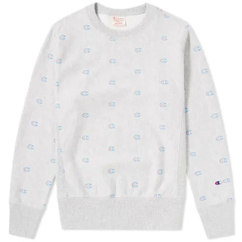 All Over Logo Crew Sweat