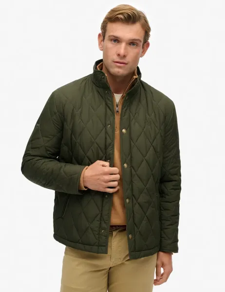Superdry & Co Quilted Padded Jacket Green