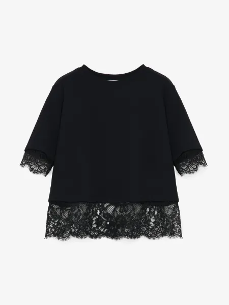 Lace Detail T-shirt