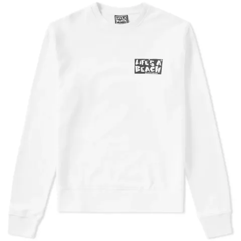 Life's a Beach Logo Crew Sweat