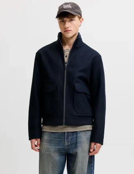Jack & Jones Bomber Jacket Dark Navy
