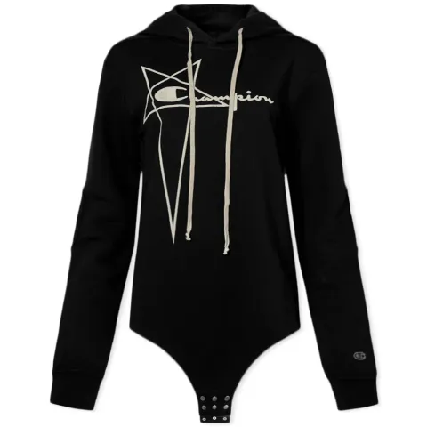 x Champion Logo Popover Hoody