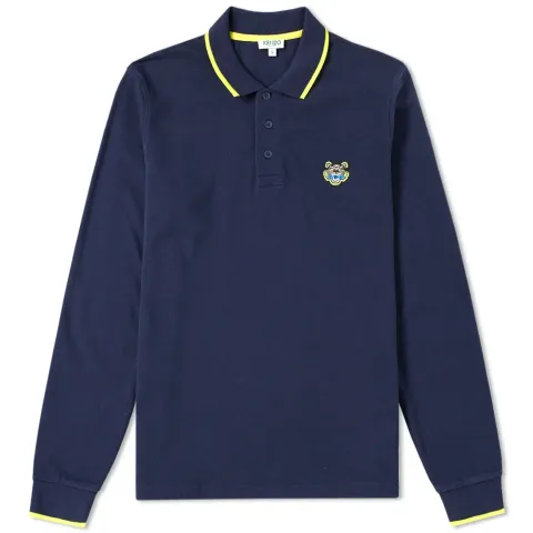 Long Sleeve Tiger Polo