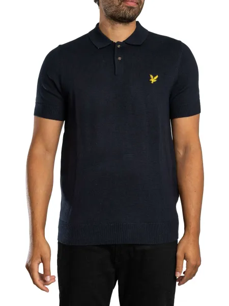 Lyle & Scott Knitted Polo Shirt