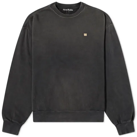 Fiah Oversize Fade Face Crew Sweat
