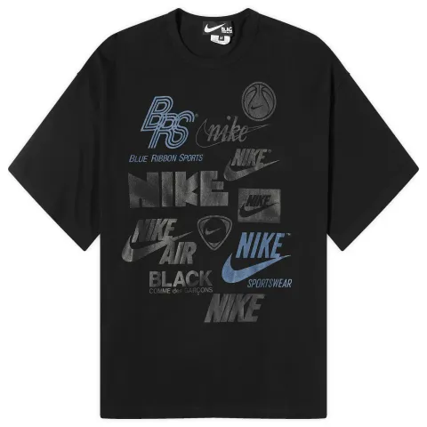 x Nike Oversized Logos Print Tee