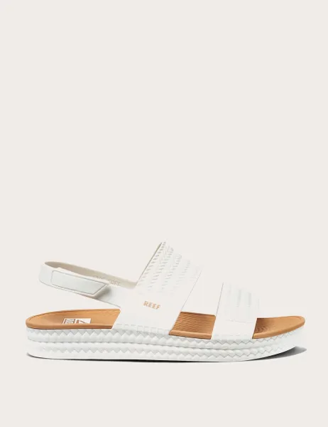 Reef Water Vista Flatform Sandals White