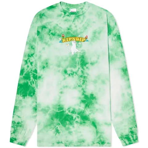 Long Sleeve Tie Dye Top