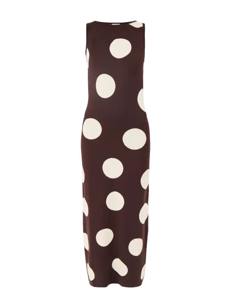 Pretty Lavish Sarover Polka Dot Maxi Slip Dress