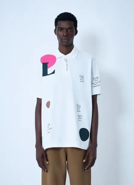 Logo Motif Polo Shirt